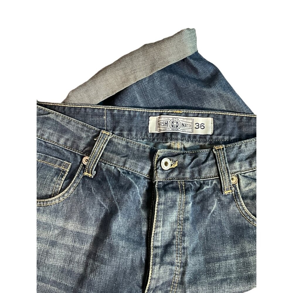 Parish Nation Men's 36‎ Distressed Shorts
